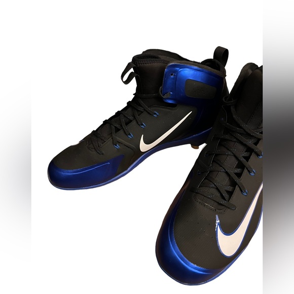 NWOT!  NIKE MAX AIR HURACHE METAL BASEBALL CLEATS- MEN SZ 15 - Picture 3 of 15